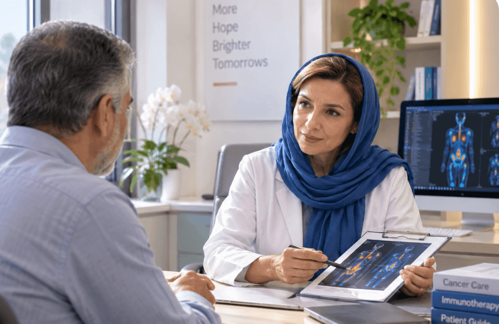 بررسی روند ایمونوتراپی در گفتوگوی پزشک و بیمار